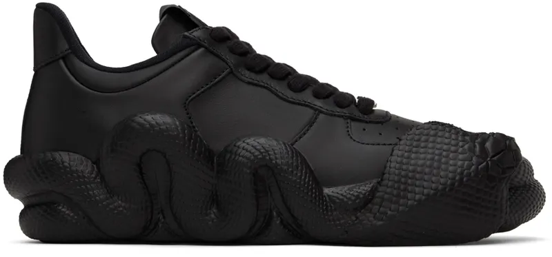 Giuseppe Zanotti Black Cobra Sneakers (RM20035-91702)
