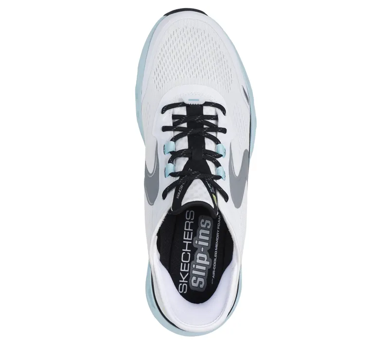 Skechers Slip-ins: Glide-Step Altus – White / Blue – “White” (232921 WBL)