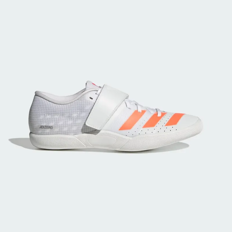 Adidas Adizero Throws Cloud White / Lucid Orange / Lucid Red (JQ0808)