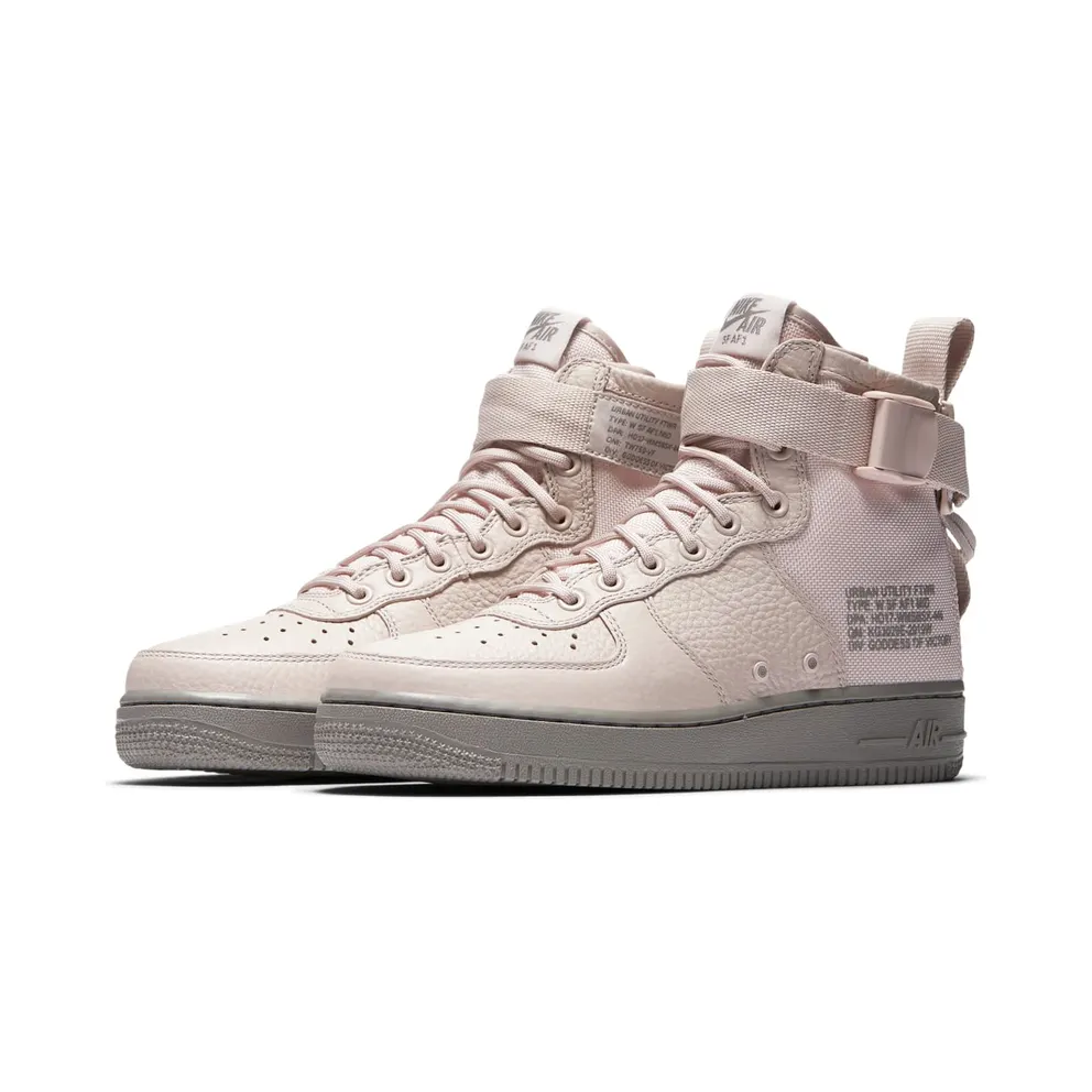 Nike SF Air Force 1 Mid Silt Red (W) Silt Red/Silt Red-Dust (AA3966-600)