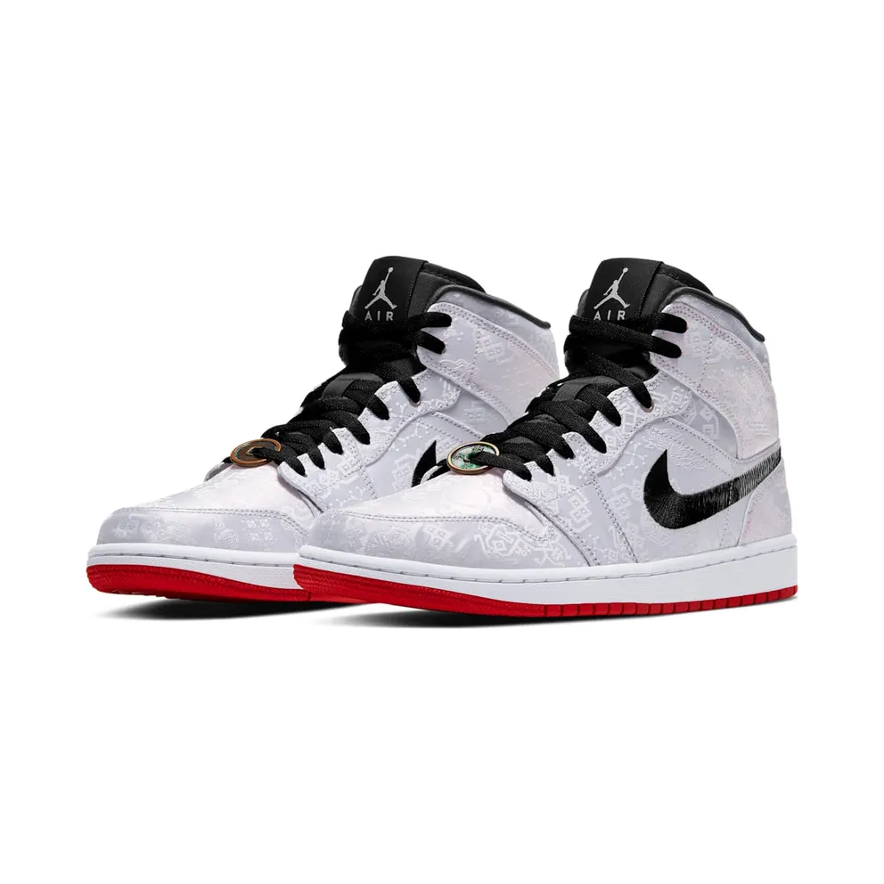 Air Jordan x CLOT Nike AJ I 1 Mid ‘Fearless’ (2019) (CU2804-100)