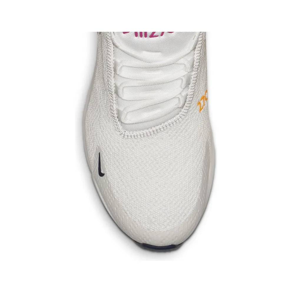 Nike Air Max 270 Laser Fuchsia (W) Summit White/Laser Fuchsia-Platinum Tint-Midnight Navy (AH6789-106)