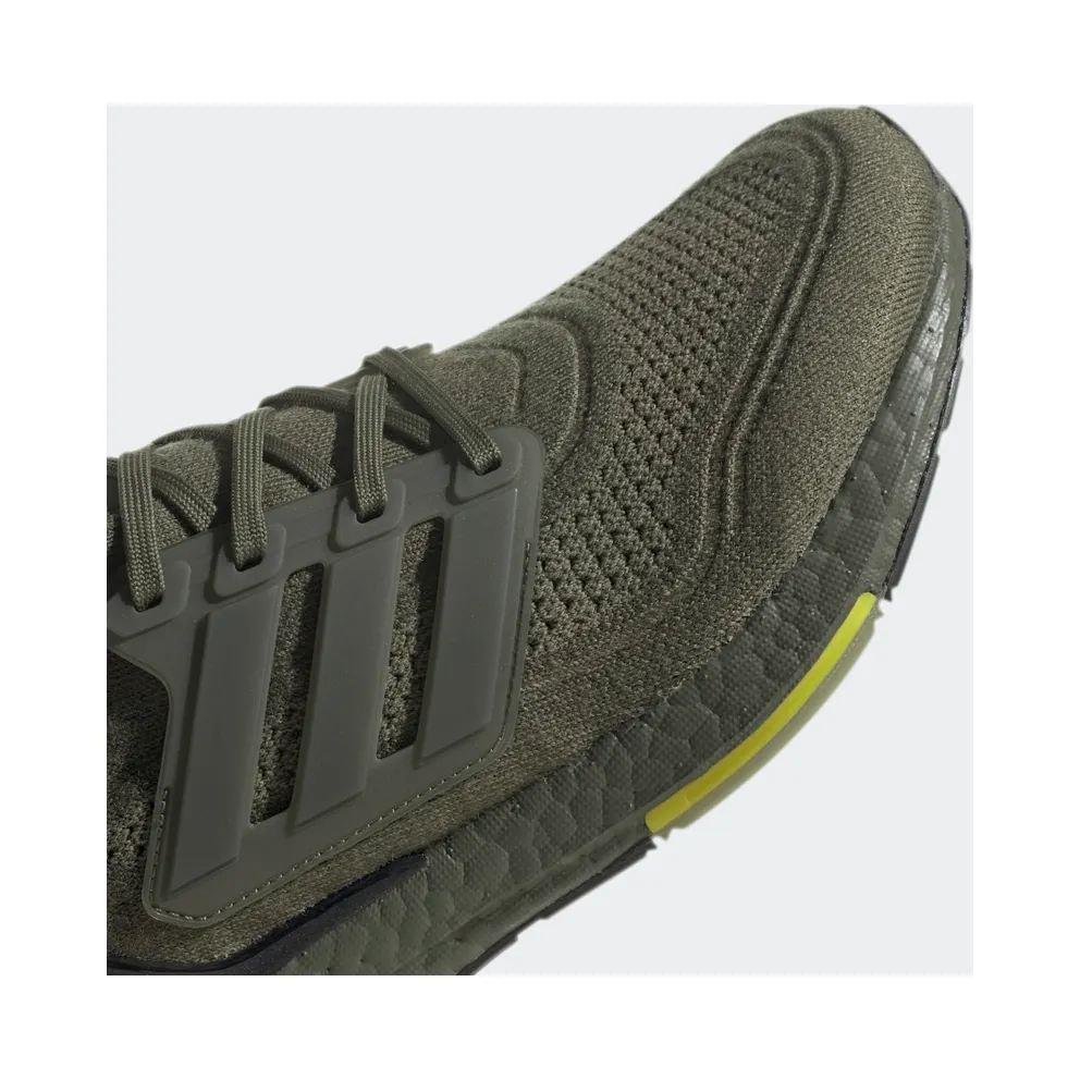 adidas Ultraboost 21 Focus Olive / Focus Olive / Acid Yellow (S23876)