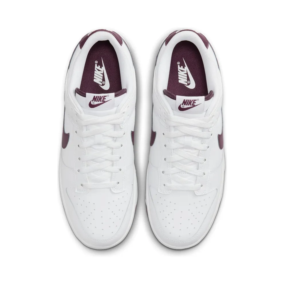 Nike Dunk Low Retro “White Night Maroon” (DV0831-102)