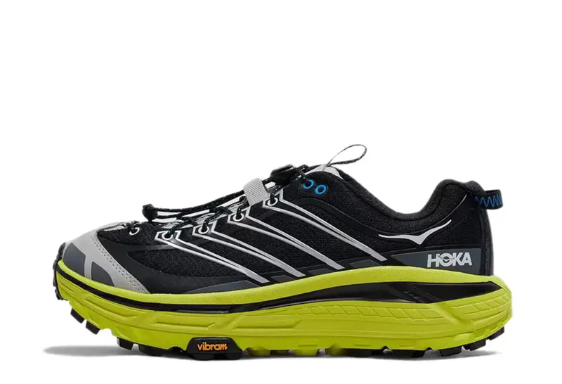 Hoka One Mafate Three 2 Black Citrus (1141572-BHK)