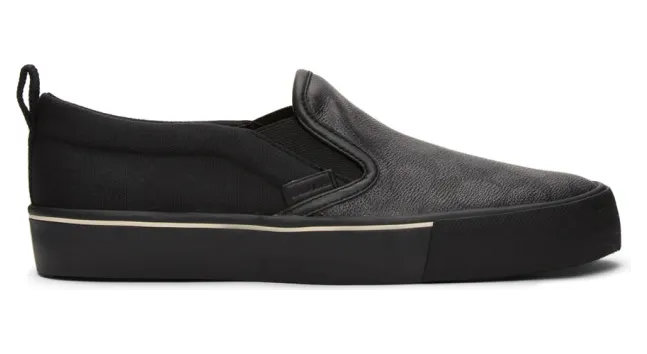 Coach 1941 Black Citysole Skate Slip-On Sneakers (C3170 CBK)