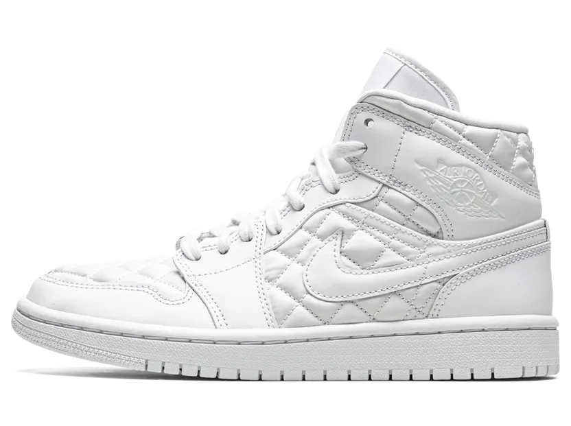 Air Jordan 1 Mid SE Quilted White (DB6078-100)