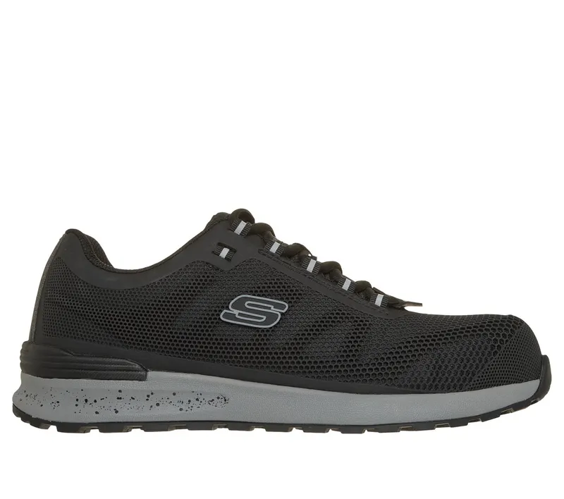Skechers Work Bulklin Comp Toe “Black” (77180ECBLK)