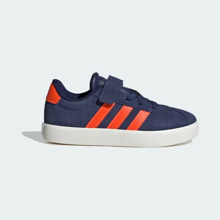 adidas VL Court 3.0 “Dark Blue / Impact Orange / Gold Metallic” (JR2215)