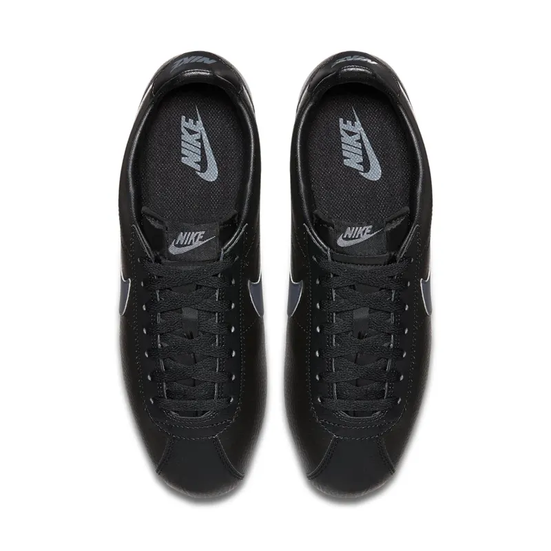 Nike Classic Cortez Leather Black/Dark Grey-White Black/Dark Grey-White (749571-011)