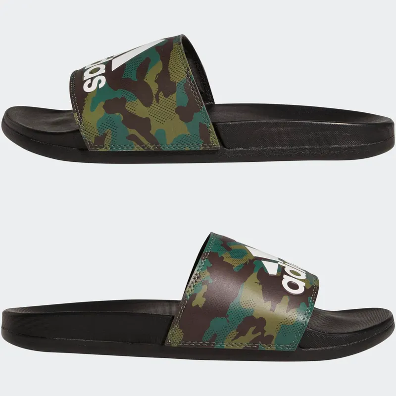 Adidas Adilette Comfort Slides Core Black / Core Black / Cloud White (GW9647)