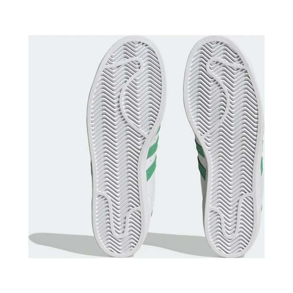 Adidas Superstar Cloud White / Semi Screaming Green / Blue Dawn (HQ2168)