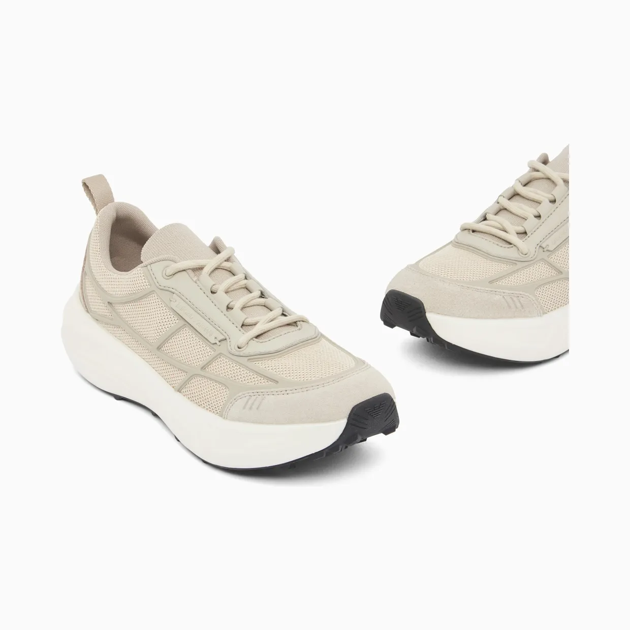 Armani Sneakers With Suede Details Travel Essential (EM006507-AF29548-M1440) (5)