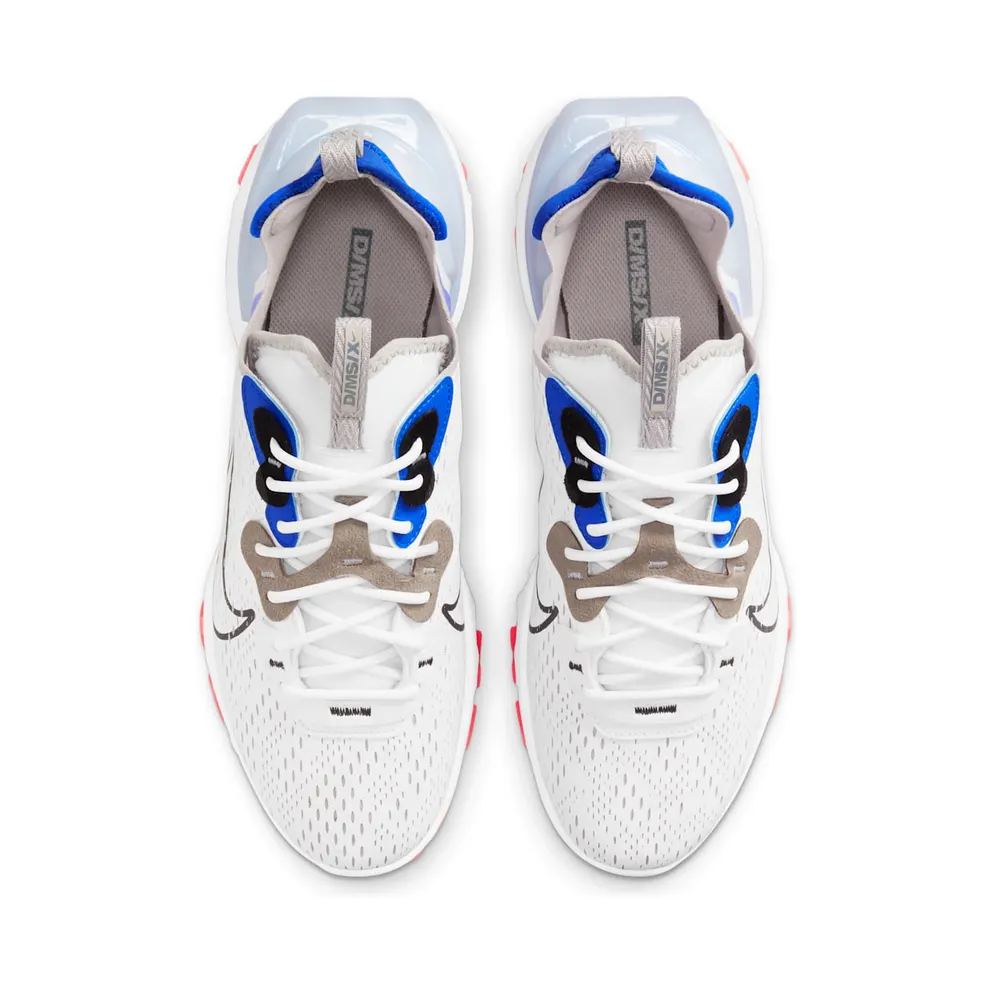 Nike React Vision “White / Racer Blue / Bright Crimson / Black” (CD4373-104)