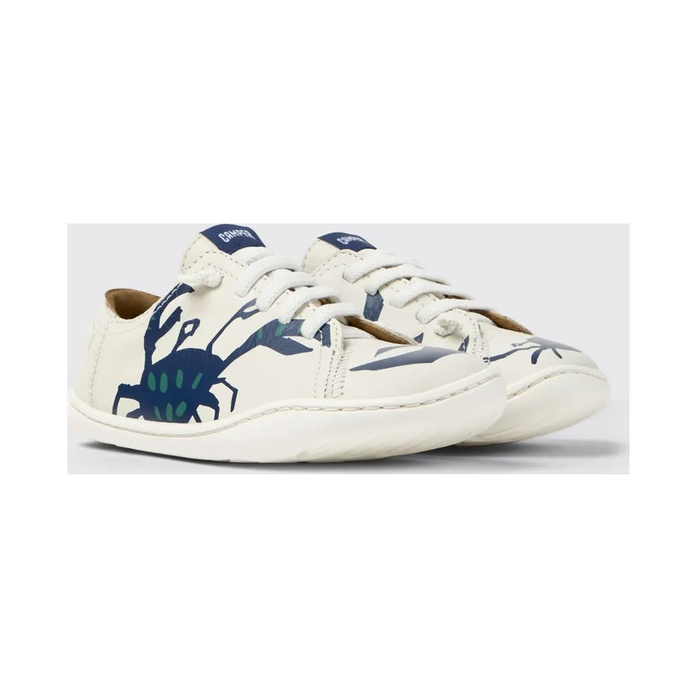 Camper Twins Printed Leather White (80003-156TWINS0)