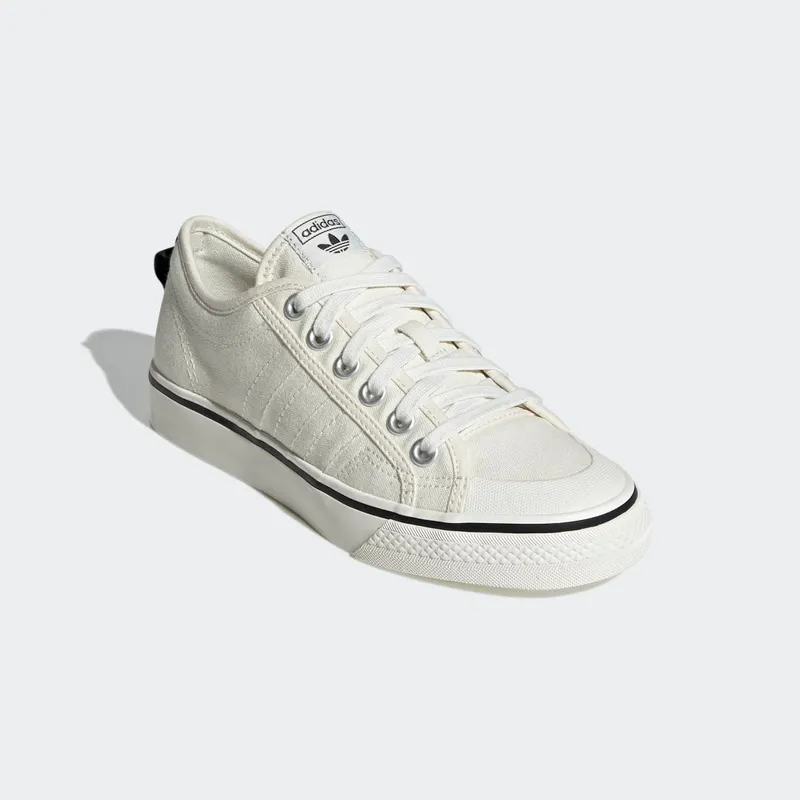 Adidas NIZZA LOW W Off White / Core Black / Silver Metallic (GX2432)