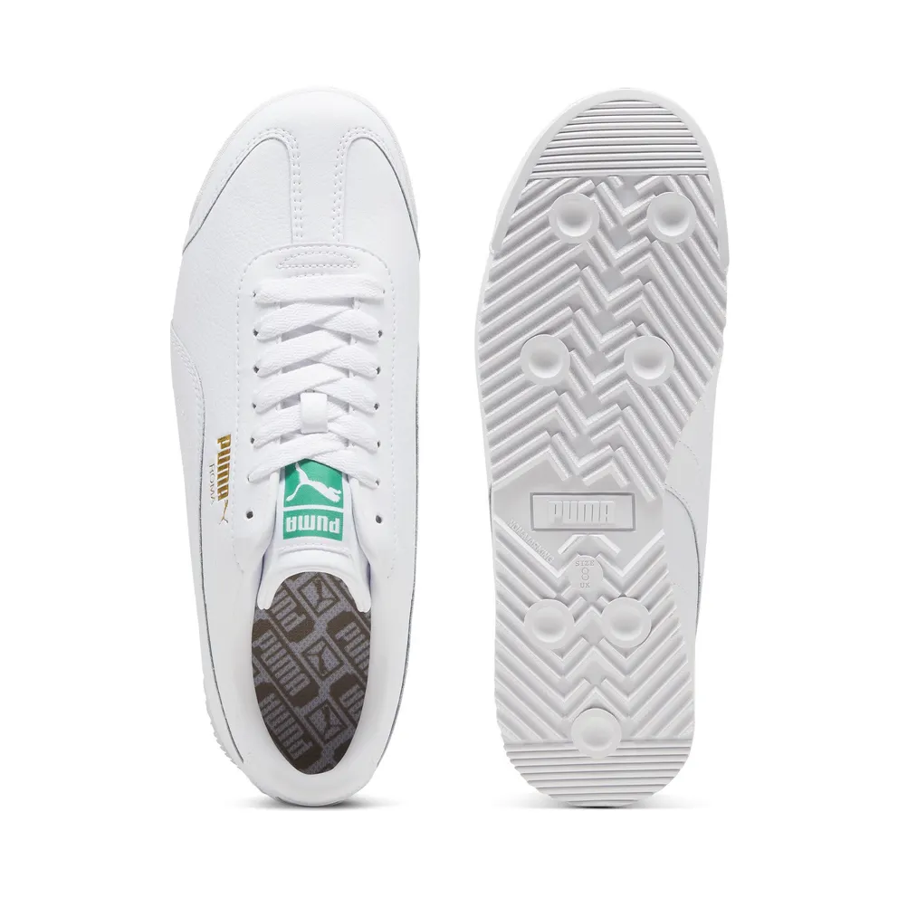 Puma Roma 24 “Puma White / Archive Green” (396868_03)