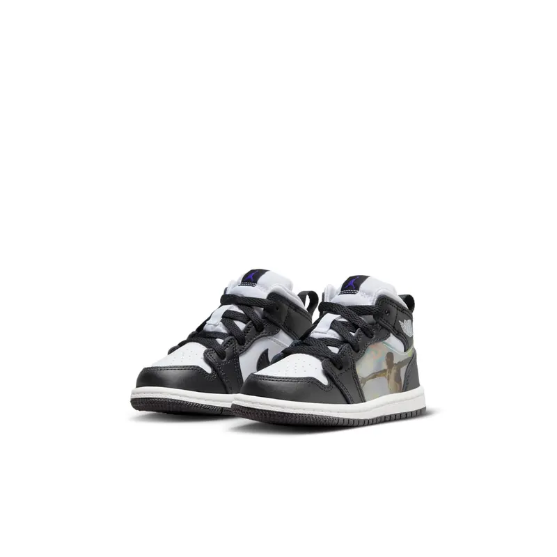 Jordan 1 Mid Baby/Toddler Black (DR9494-001)