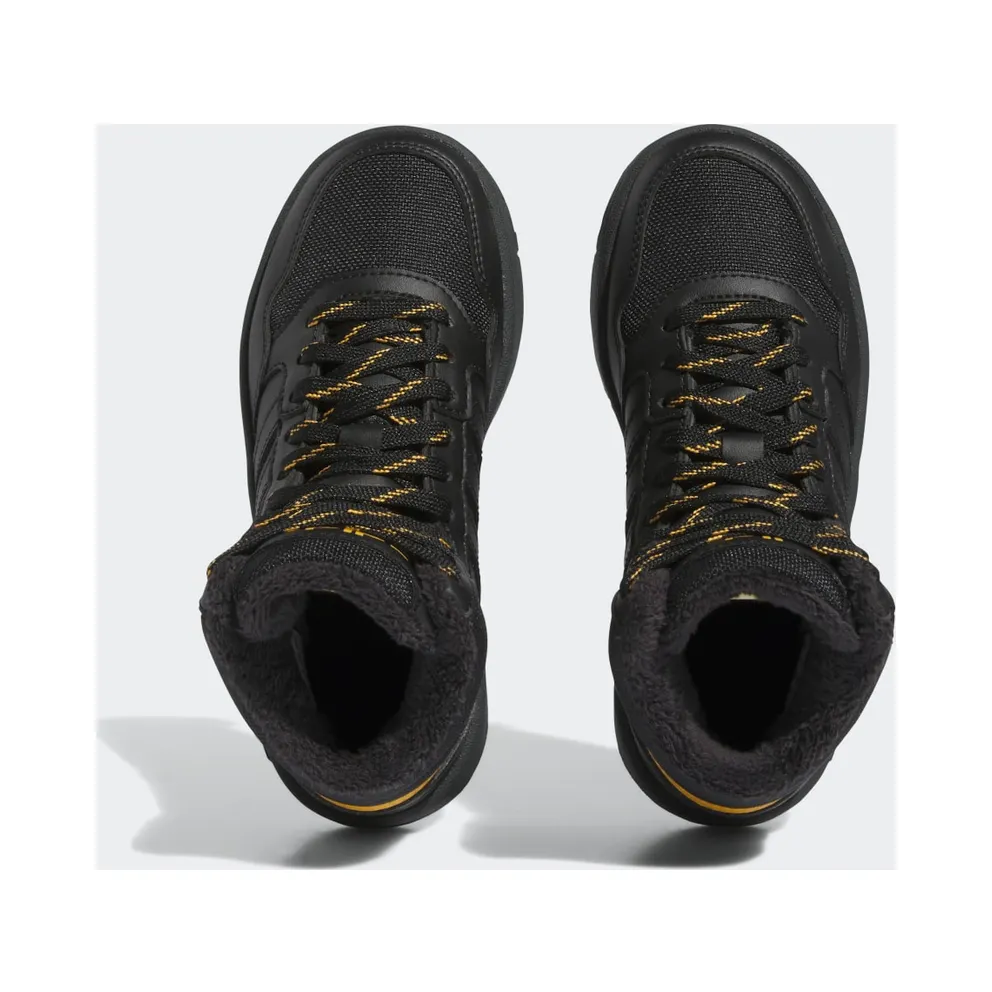 Adidas Hoops Mid 3.0 Kids Core Black / Core Black / Preloved Yellow (IF7736)