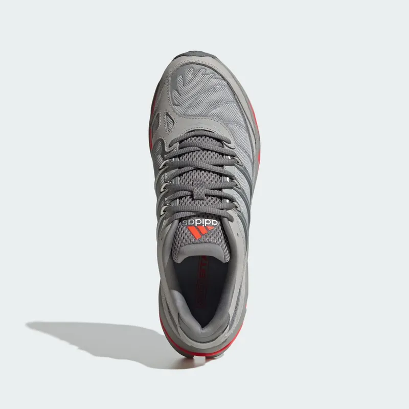 Adidas Adistar HRMY Grey Two / Silver Metallic / Solar Red (JQ8744)