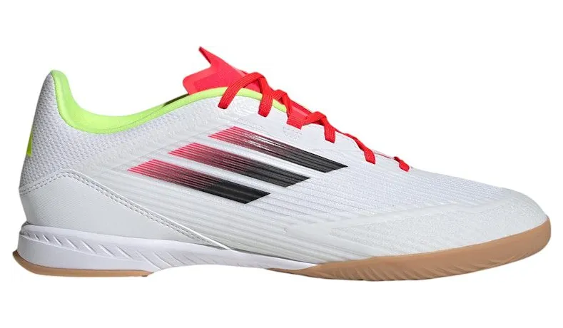 adidas F50 League Indoor Cloud White Core Black Solar Yellow (IE1228)
