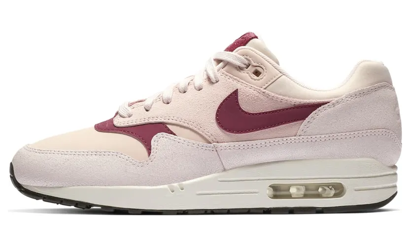 Nike Air Max 1 Barely Rose True Berry (W) “Barely Rose / Summit White / Black / True Berry” (454746-604)