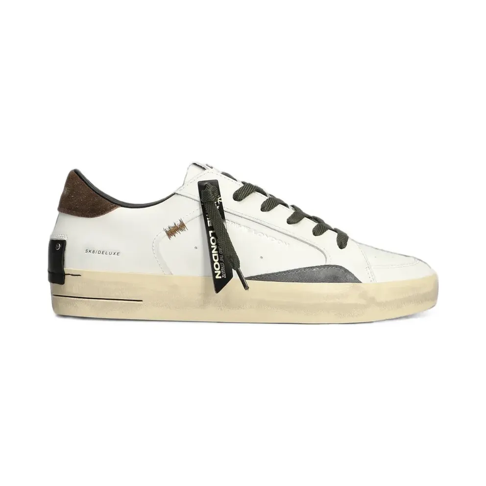 Crime London Sk8 Deluxe – White (10109AA9)
