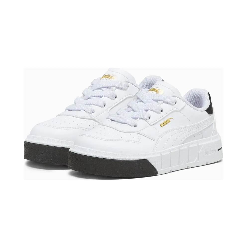 Puma Cali Court leren White/Black (394386-01)