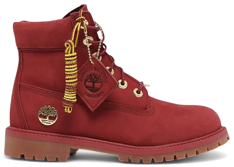 Timberland 6″ Premium Waterproof Boot Burgundy Nubuck (TB0A5U2Y-M49)