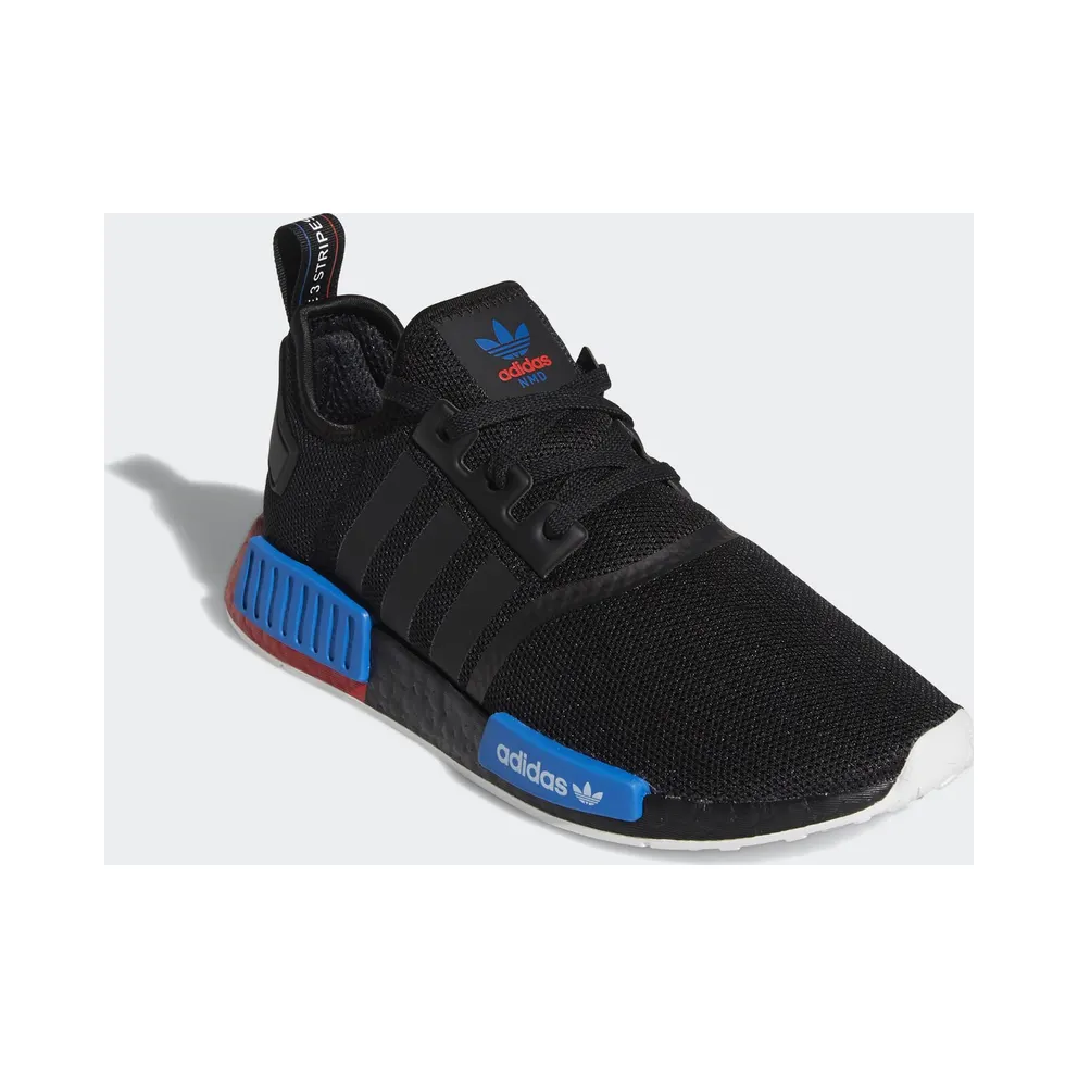 adidas NMD R1 Black Red Blue Core Black/Core Black/Lush Red (FX4355)
