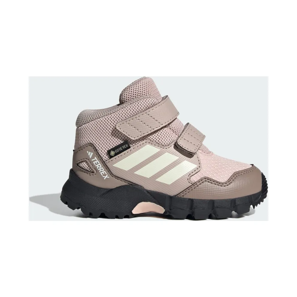Adidas Terrex Skychaser Mid GORE-TEX Hiking Shoes Kids Chalky Brown / Off White / Blush Pink (JS2043)