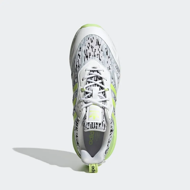 Adidas ZX 2K BOOST 2.0 Cloud White / Pulse Lime / Pulse Lime (GW0624)