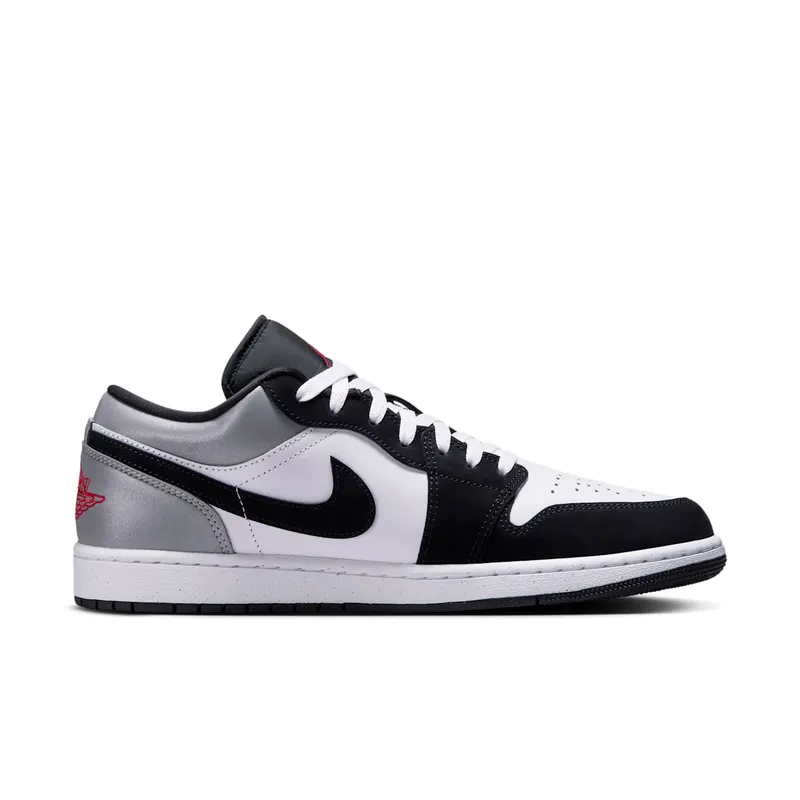 Jordan 1 Low SE “White Fire Red Black Matte Silver” (HF3148-106)