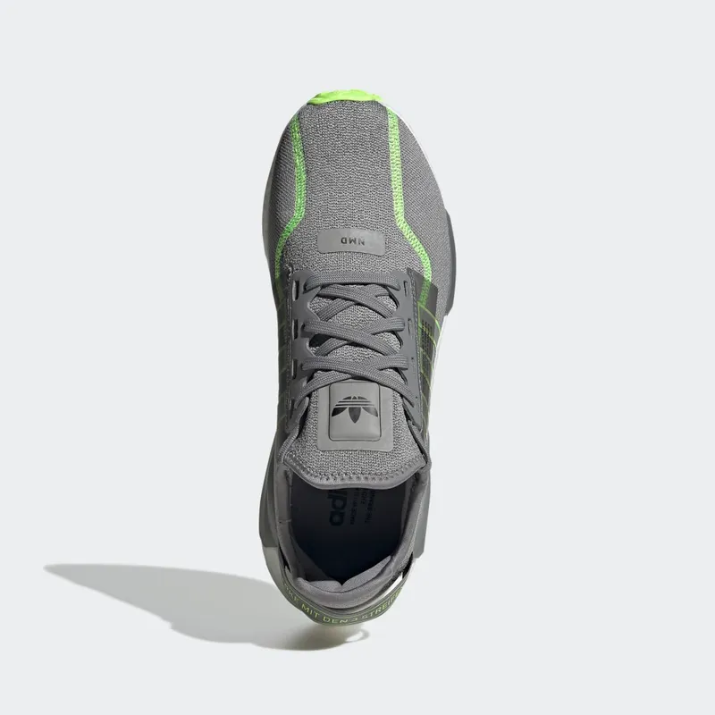 Adidas NMD_R1 V2 Grey Three / Signal Green / Cloud White (GY6163)