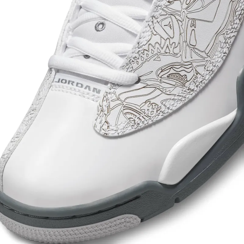 Jordan Dub Zero White Metallic Silver Neutral Grey Cool Grey (DV1360-107)