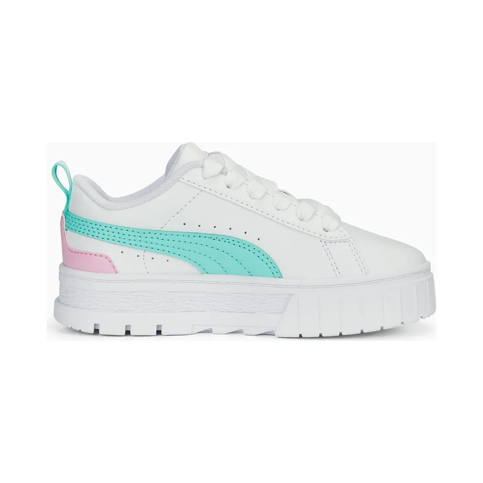 Puma Mayze leren White/Pink (384528-14)
