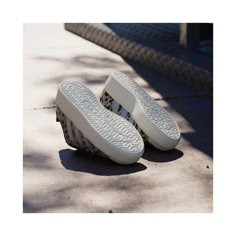 Adidas STREETTALK BOLD Shoes JUNIOR Crystal Linen / Silver Metallic / Core Black (KI0050)