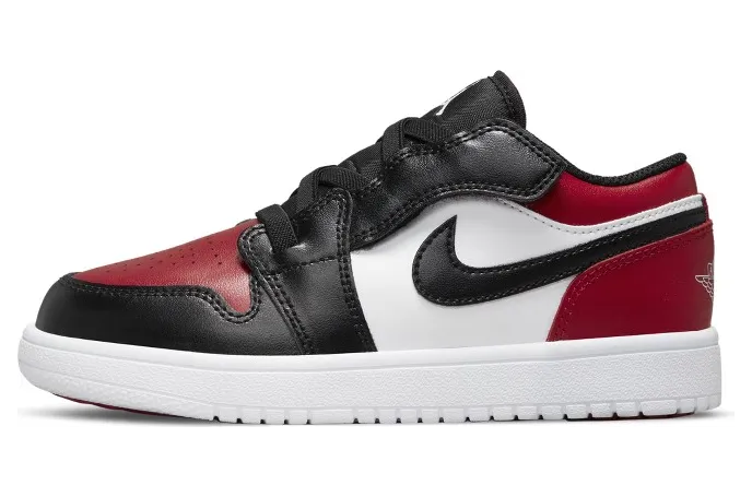 Air Jordan 1 Low Alt Bred Toe (PS) (BQ6066-612)