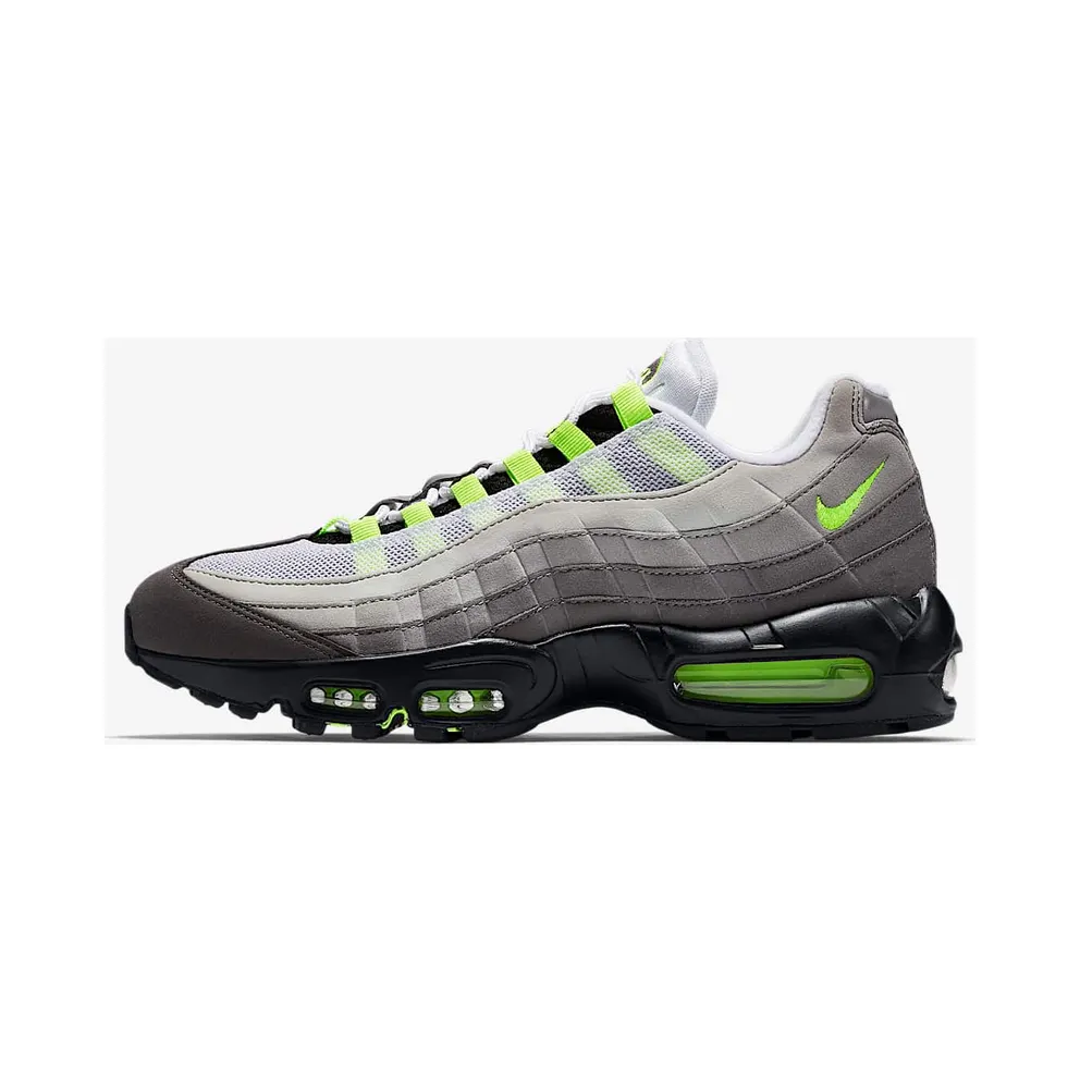 Nike Air Max 95 Neon (2018) Black/Volt-Medium Ash-Dark Pewter (554970-071)