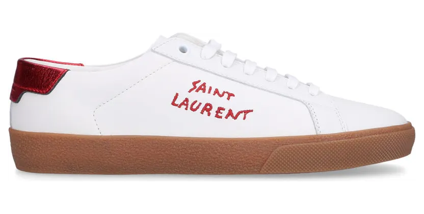Saint Laurent Court Classic SL/06 Metallic Red