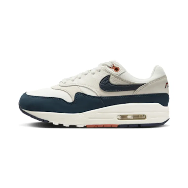 Nike Air Max 1 LX Obsidian Rugged (W) “Light Orewood Brown / Obsidian / Rugged Orange / Sail” (FD2370-110)