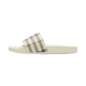 Burberry Furley Check Sandal “Light Beige” (8119283)