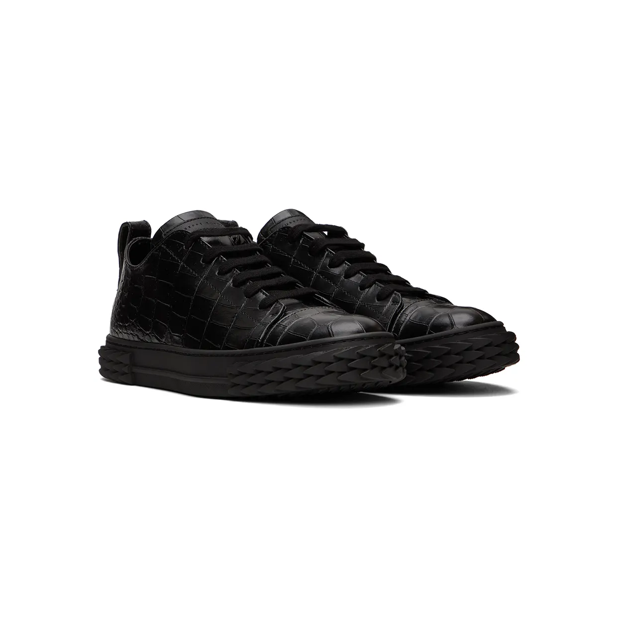 Giuseppe Zanotti Black Ecoblabber Sneakers (RU20026-93146) (4)