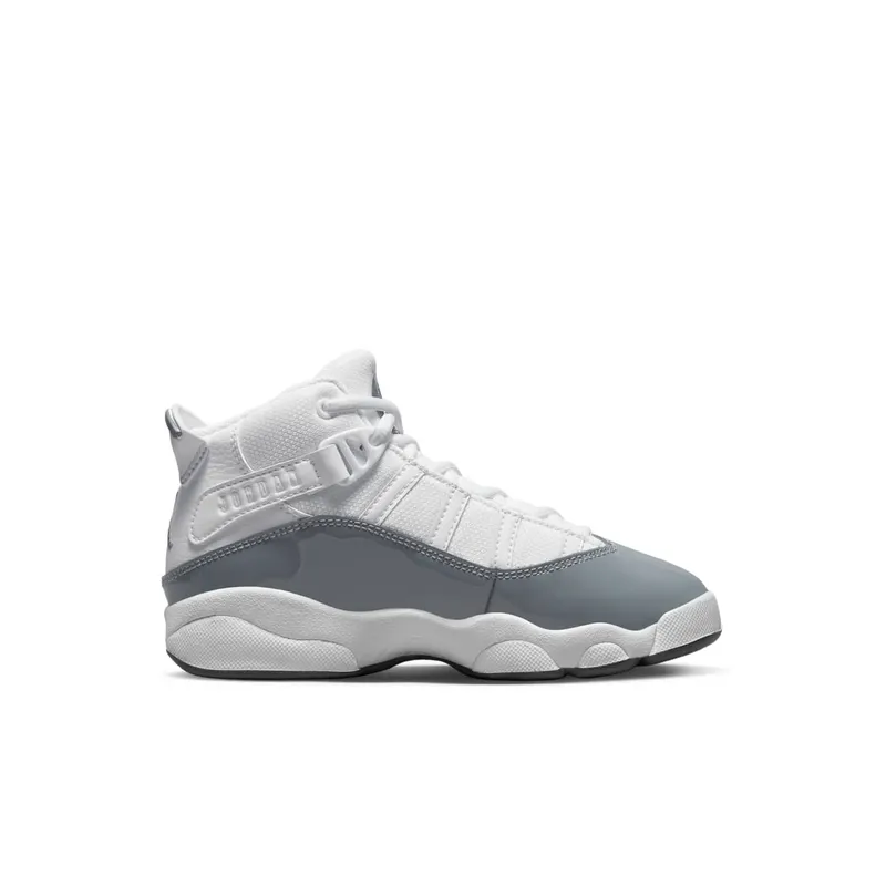 Air Jordan 6 Rings PS “White Cool Grey” (323432-121)