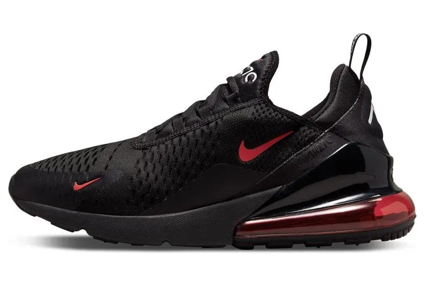 Nike Air Max 270 React Zwart – “Black / Red” (DR8616-002)