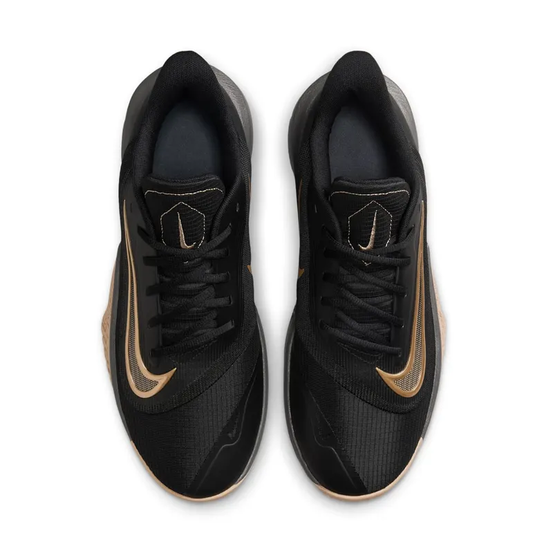 Nike Precision 7 Black Parachute Beige Iron Grey Metallic Gold (FN4322-006)