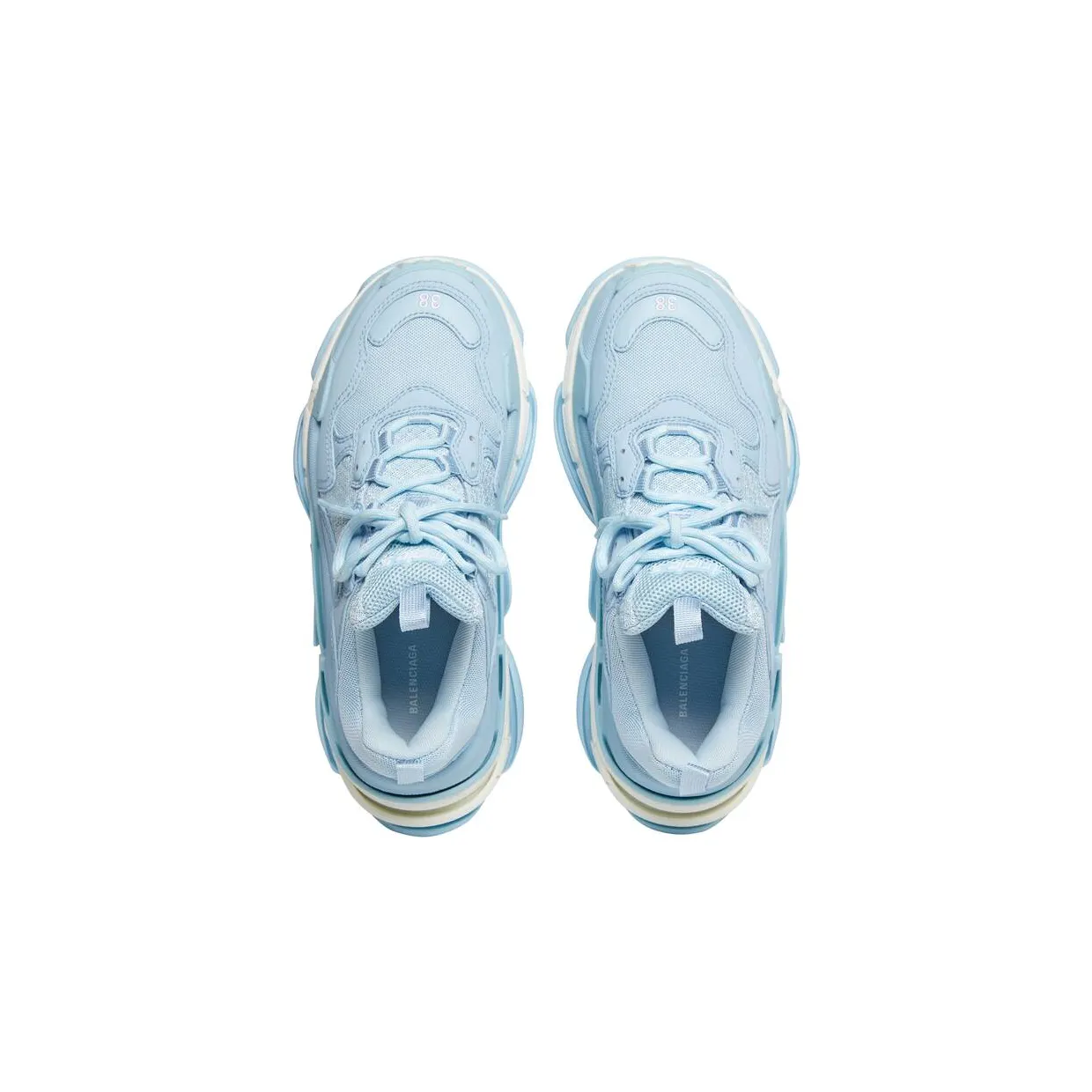 Balenciaga Triple S Light Blue White (W) (524039W2CA74090) (6)