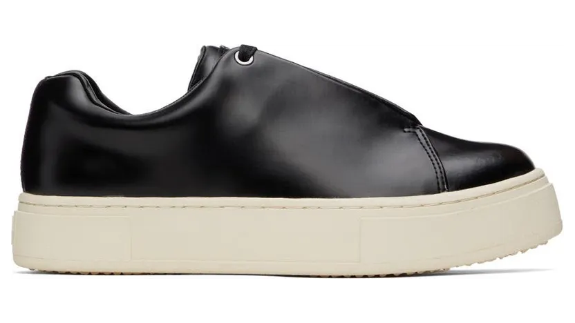 Eytys Black Leather Doja Sneakers (DLB)