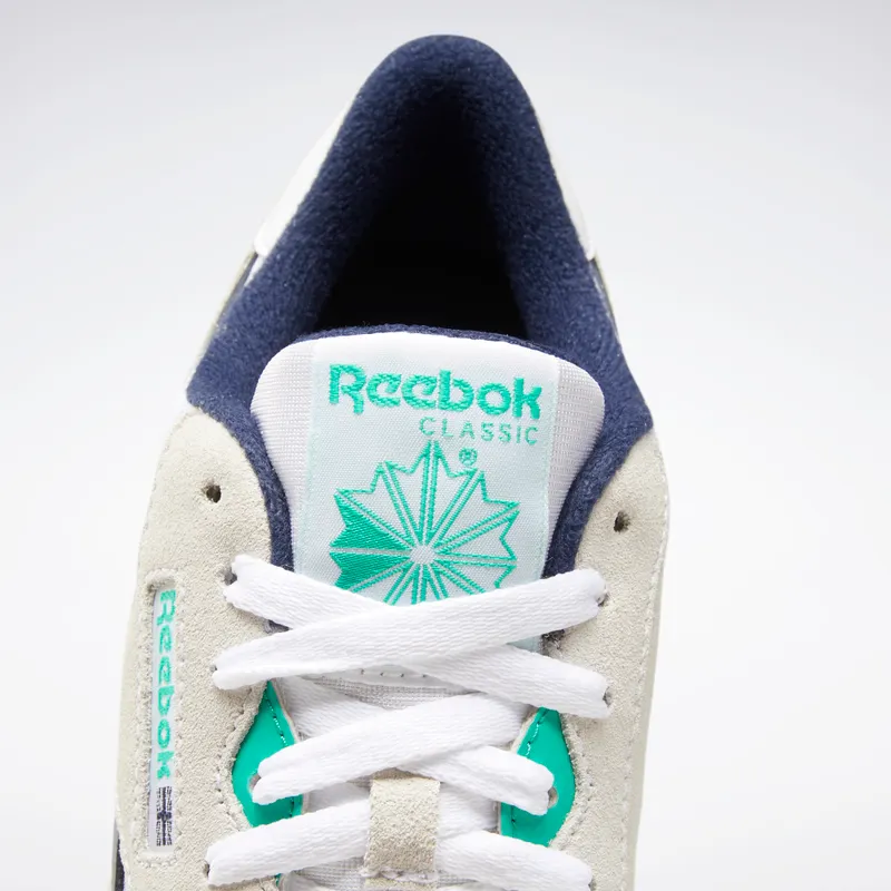 Reebok Classic Nylon Shoes White / Vector Navy / Court Green