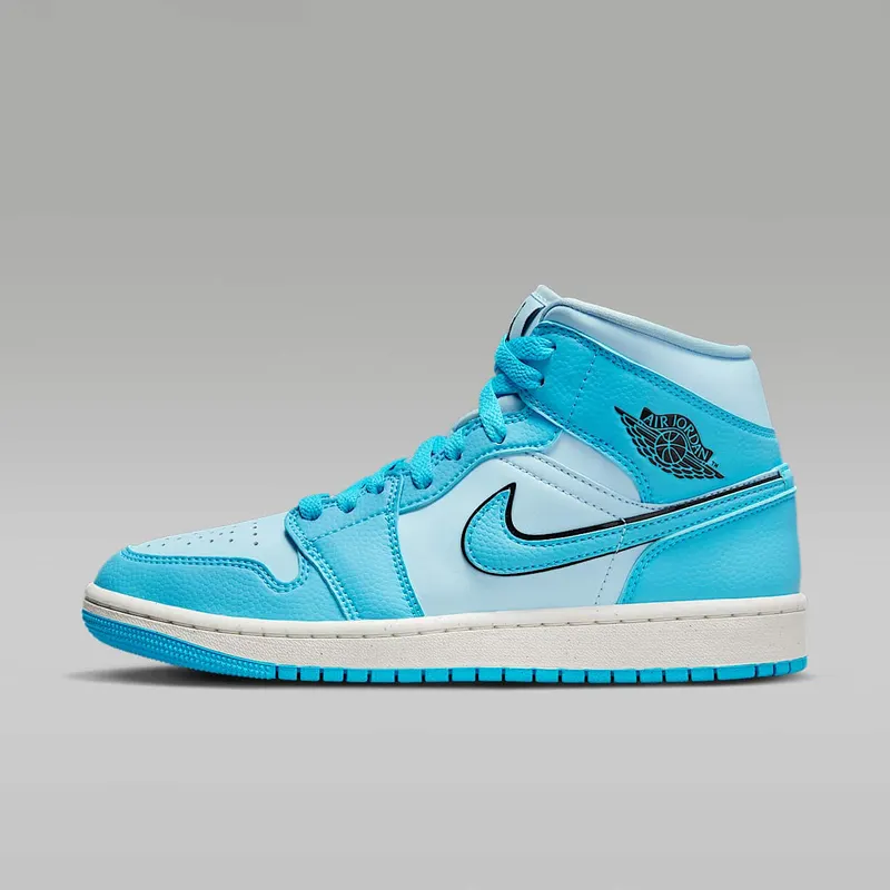 AIR Jordan 1 MID SE “Ice Blue / Black / Sail / Dark Powder Blue” (DV1302-400)